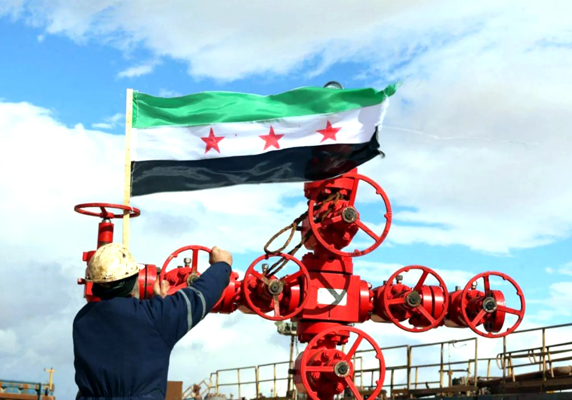 A Saudi-American alliance to launch an energy project in northeastern Syria