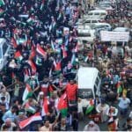 تظاهرات حاشدة في "لحج" ترفض عودة العليمي وتجدد التفويض للزبيدي