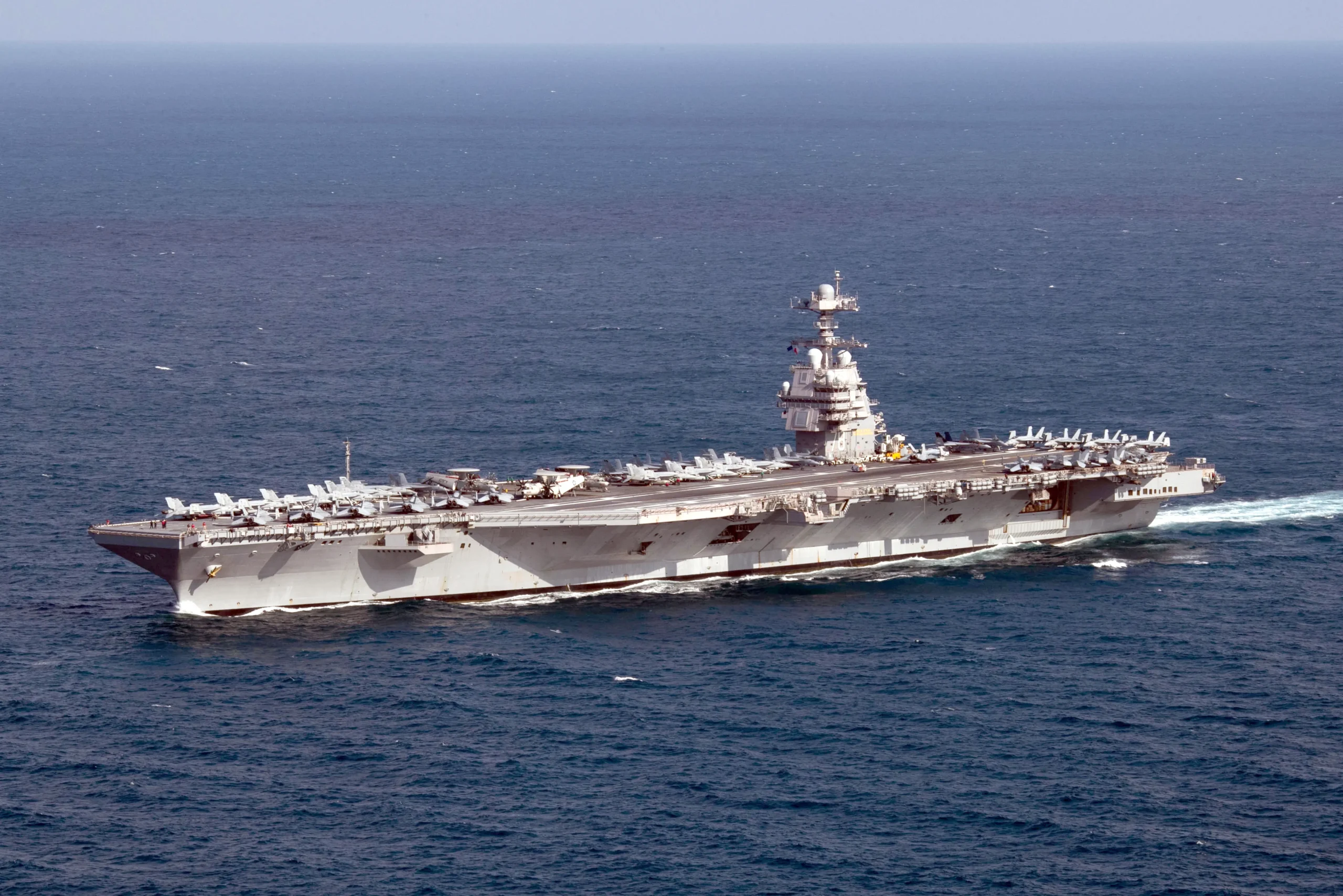 The Pentagon is sending a second aircraft carrier to the Middle East
