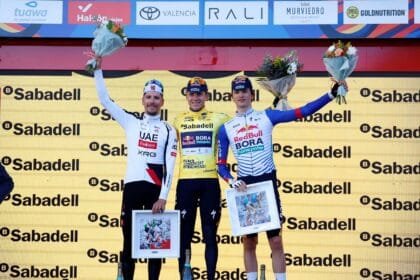 Almeida is runner-up and Molano snatches the first win.. Emirates Cycling shines in Valencia and Oman
