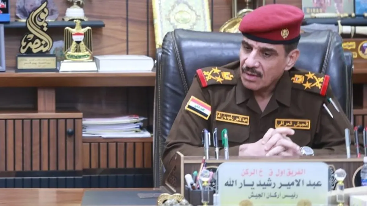 Iraqi Chief of Staff: Securing the borders is a top priority for the armed forces to enhance national security.