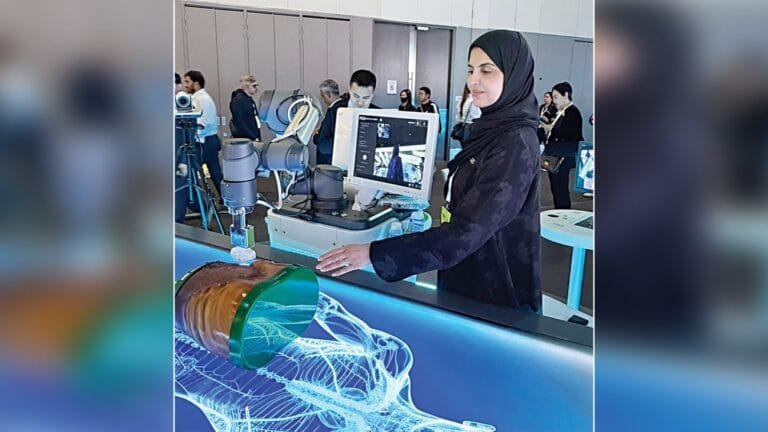 «Emirates Health Services» launches a robot that performs tests in mountainous areas