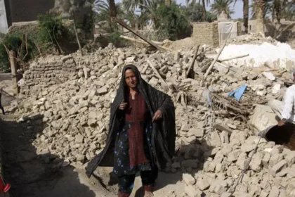 زلزال بقوة 5.6 درجة يضرب مدينة خوزدار في بلوشستان باكستان