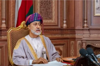 The Sultan of Oman receives the Secretary of Iran's Supreme National Security Council to discuss negotiations with Washington.