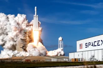 SpaceX launches 53 satellites as part of the Starlink constellation.