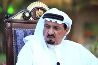 حاكم عجمان وولي عهده يستقبلان المهنئين بحلول شهر رمضان الكريم