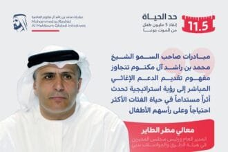 بـ 5 ملايين درهم.. "طرق دبي" تساهم في حملة "حد الحياة" لإنقاذ 5 ملايين طفل من الموت جوعاً