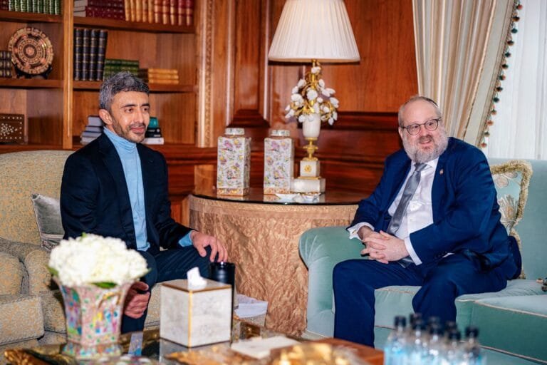 Abdullah bin Zayed meets US envoy to monitor and combat anti-Semitism