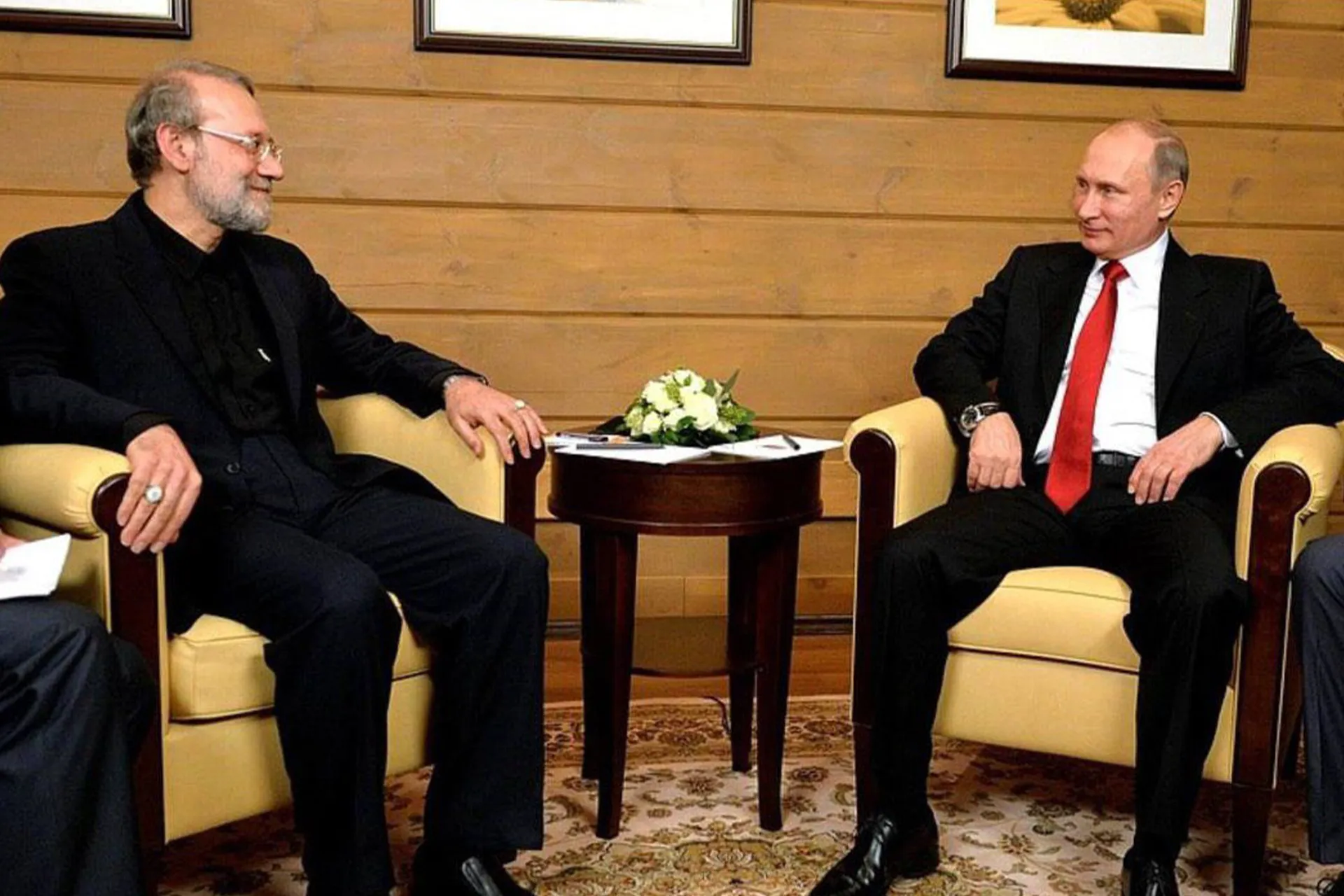 Larijani in the Kremlin: High-level political meeting brings him together with Putin in Moscow