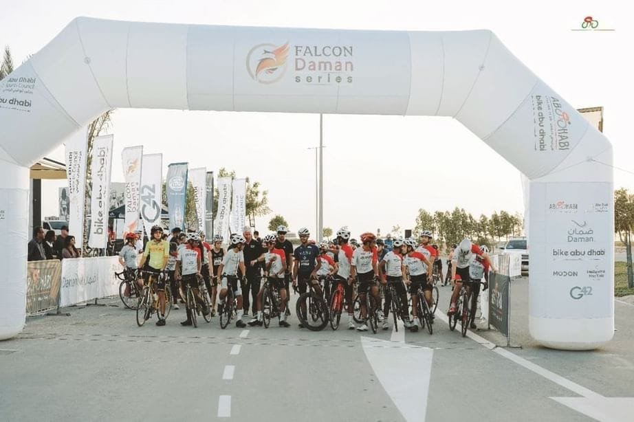 Next March.. Abu Dhabi Cycling organizes the final race of the “Falcon Guarantee” series