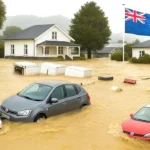Floods 'sink New Zealand': Roads collapse and power outages