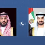 محمد بن زايد وولي العهد السعودي يبحثان هاتفياً التطورات في المنطقة والاعتداءات الإيرانية السافرة