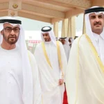 أبوظبي تحتفل بالأخوة الخليجية.. محمد بن زايد يستقبل أمير قطر بحفاوة ملكية!