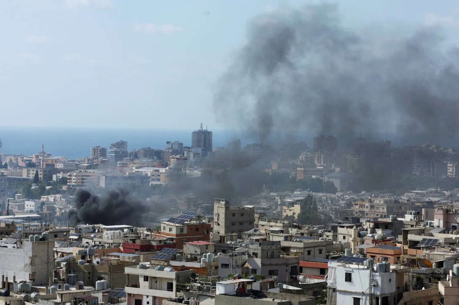 An Israeli airstrike targeted the Ain al-Hilweh refugee camp in southern Lebanon, with Tel Aviv claiming it was a “Hamas headquarters”.