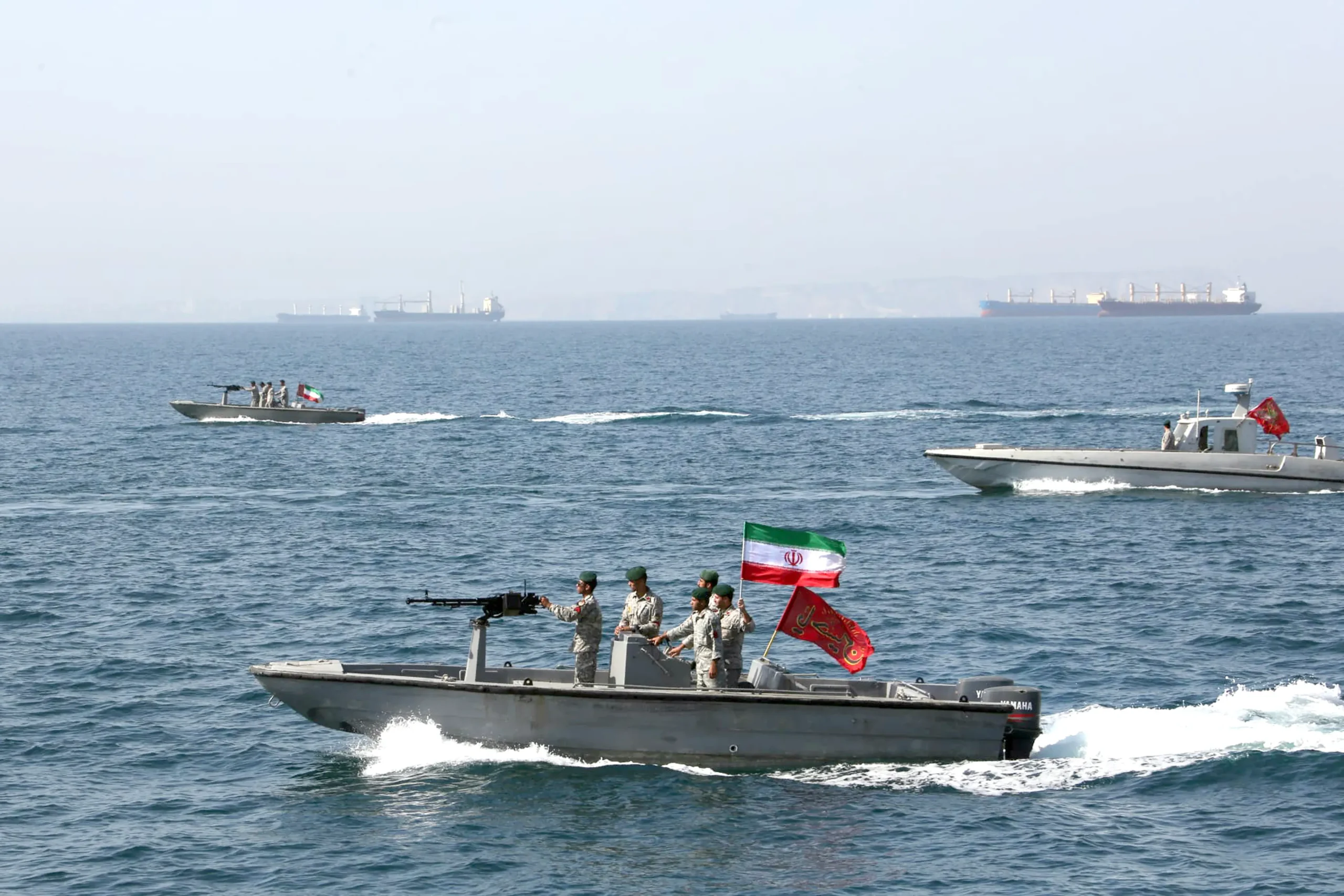 An Iranian official denies there are plans for Revolutionary Guard maneuvers in the Strait of Hormuz