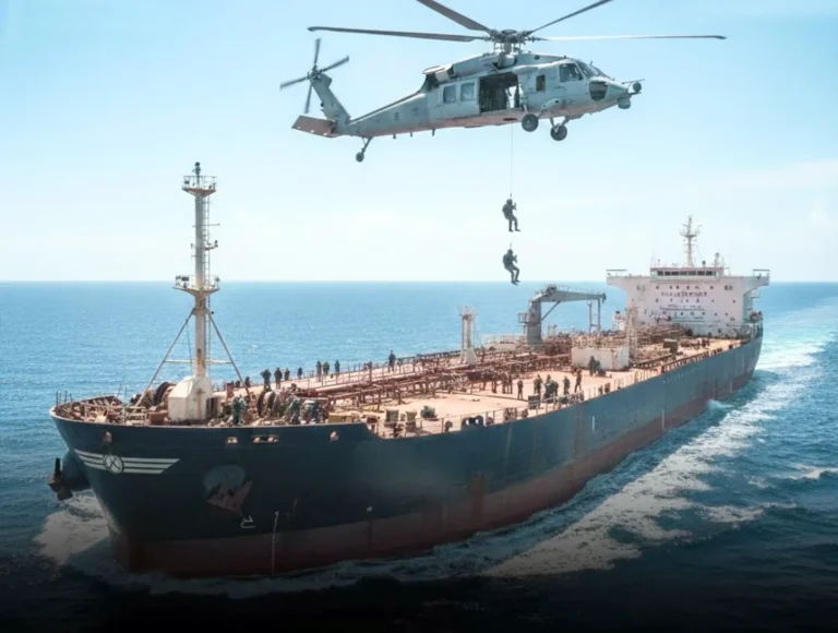 مطاردة عبر المحيطات.. القوات الأمريكية تعترض فيرونيكا 3 جنوب إندونيسيا