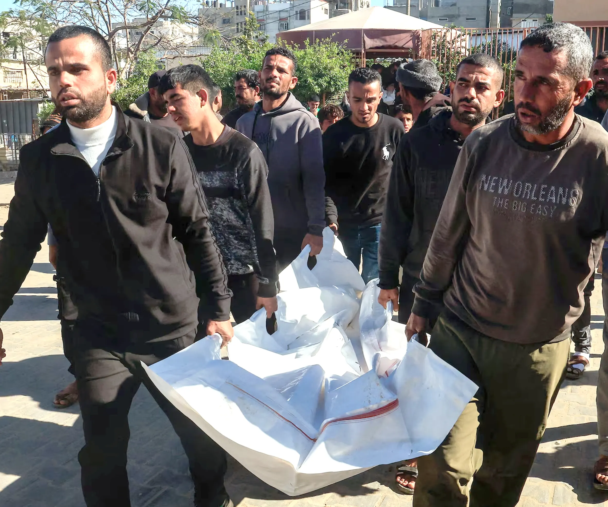 Five Palestinians killed by Israeli fire in the Gaza Strip