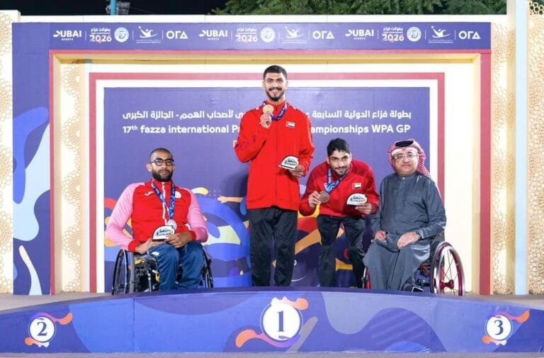 بطولة فزاع الدولية لألعاب القوى لأصحاب الهمم.. ذهبية وبرونزية للإمارات