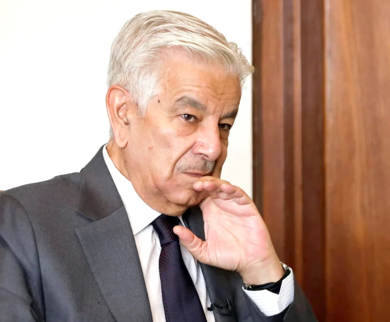 Pakistani Defense Minister Khawaja Asif