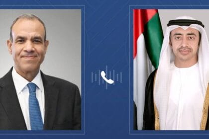 Abdullah bin Zayed and the Egyptian Foreign Minister discuss fraternal relations and regional developments in a phone call