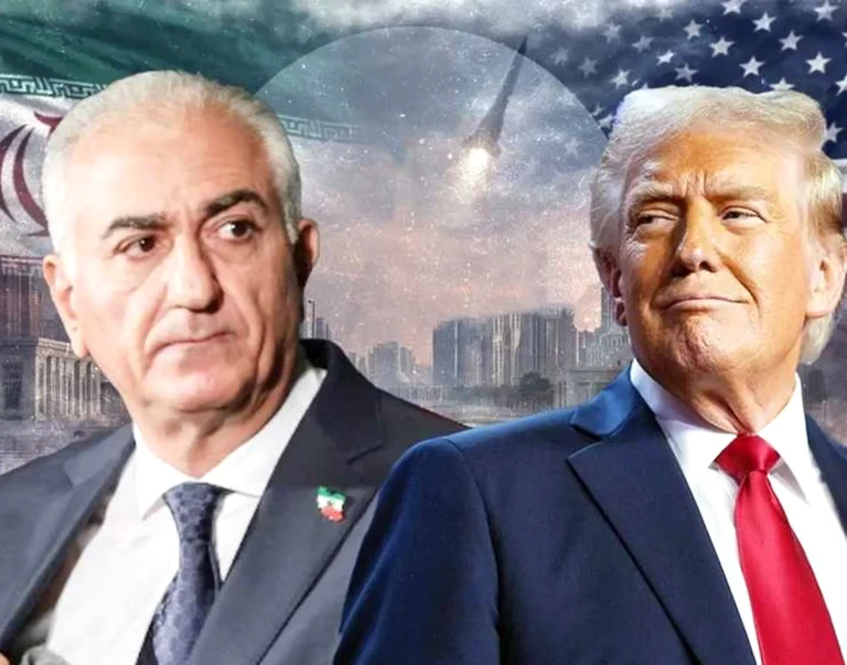 ولي العهد الإيراني السابق يدعو ترامب لتشديد الضغط على طهران