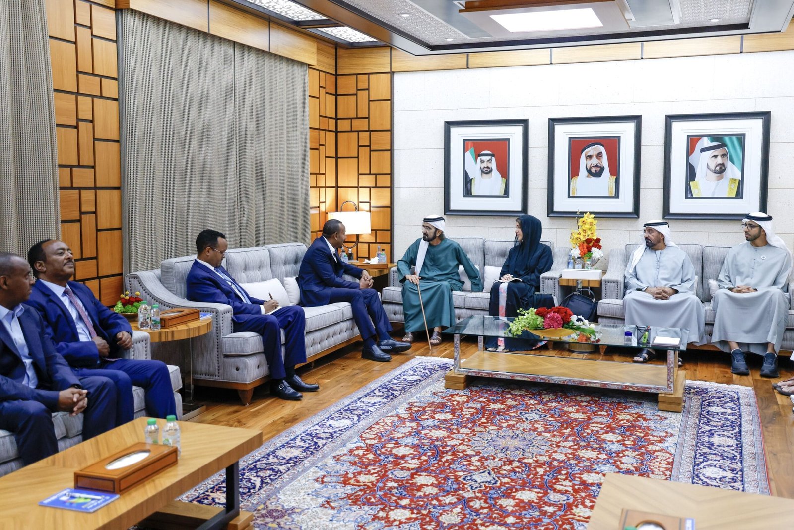 In addition to current regional developments.. Mohammed bin Rashid and Abiy Ahmed discuss prospects for cooperation between the UAE and Ethiopia