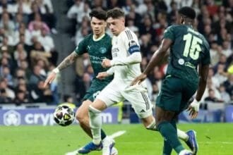 التشكيل المتوقع لقمة ريال مدريد ومانشستر سيتي في دوري أبطال أوروبا.. موقف مرموش