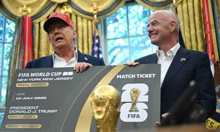 Trump comments on the possibility of Iran withdrawing from the World Cup: "I don't care".