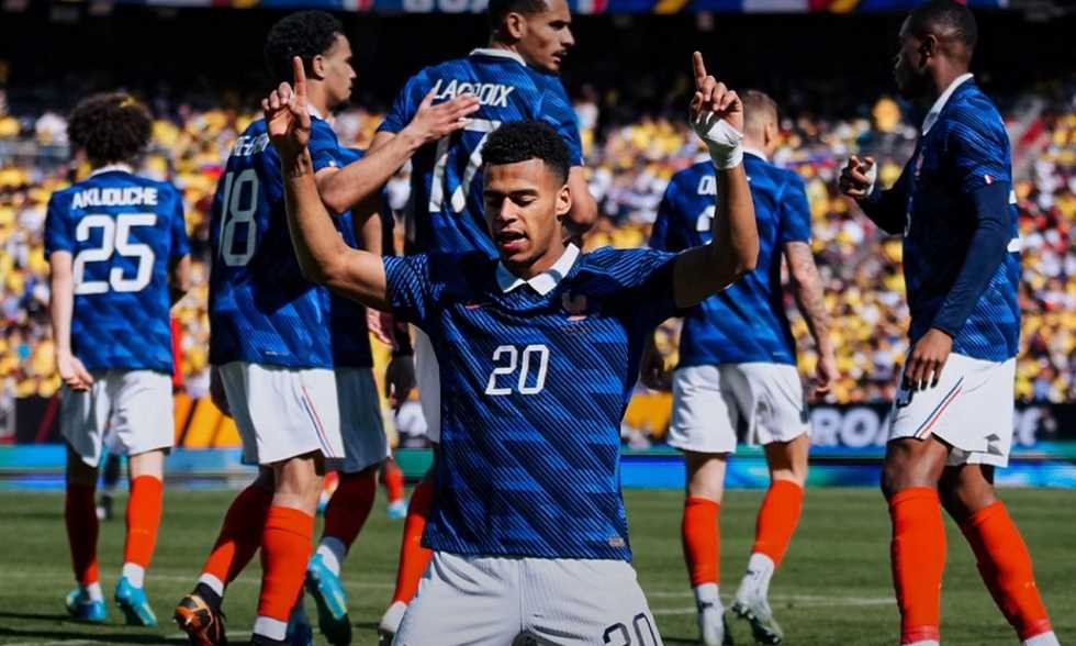 France continued their impressive run with a 3-1 victory over Colombia, concluding their friendlies with another win
