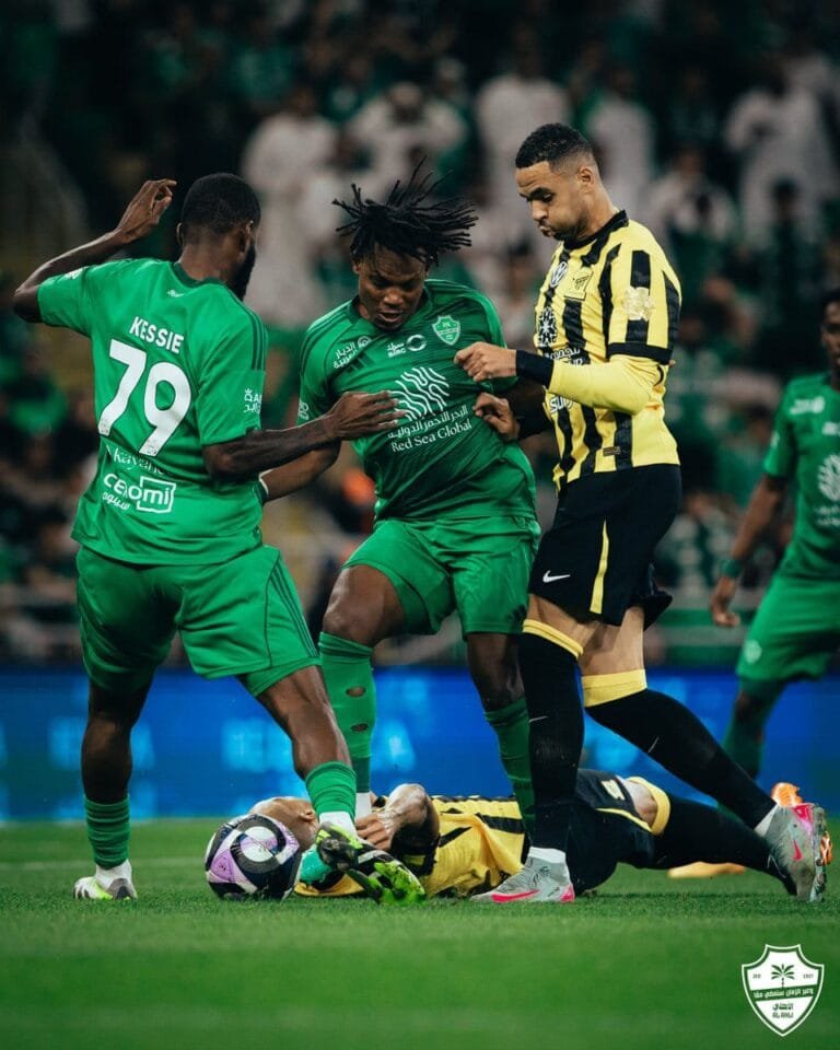Al Ahli wins Jeddah Derby with a 3-1 victory over Al Ittihad and goes top of the Saudi League temporarily