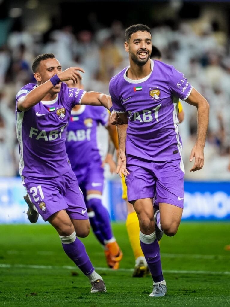 مباراة العين والوصل في الدوري الإماراتي