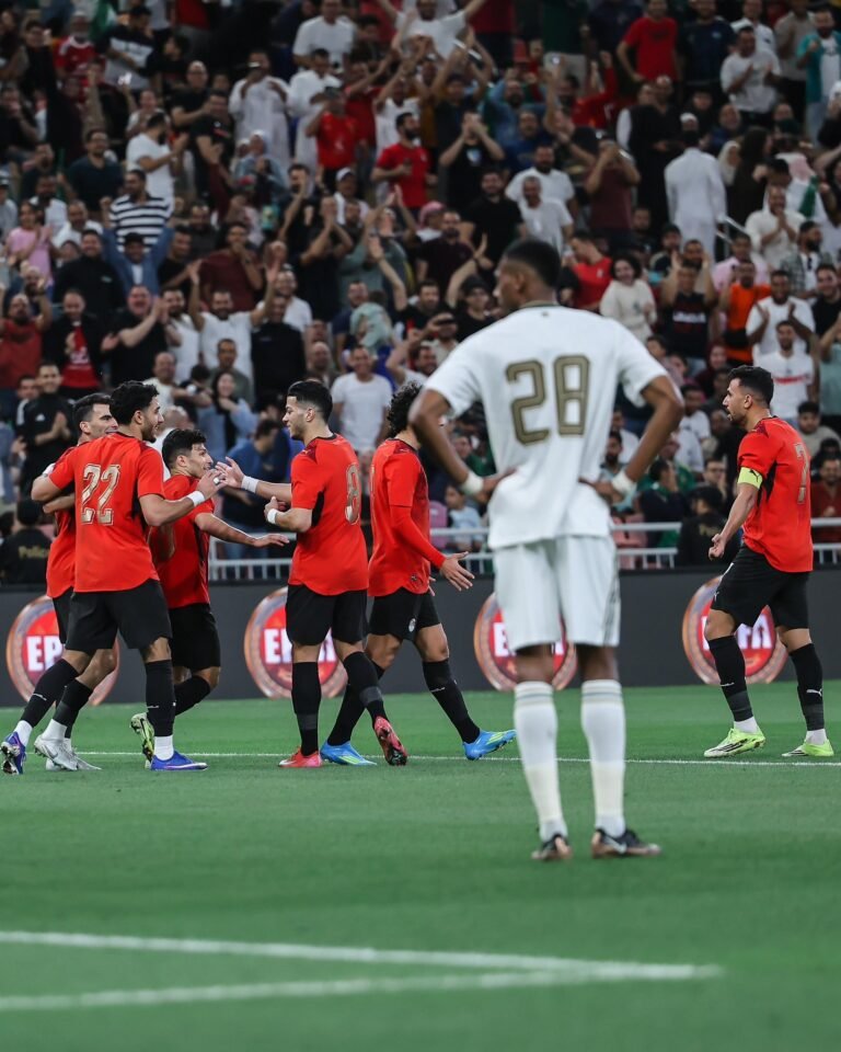 مباراة مصر والسعودية الودية