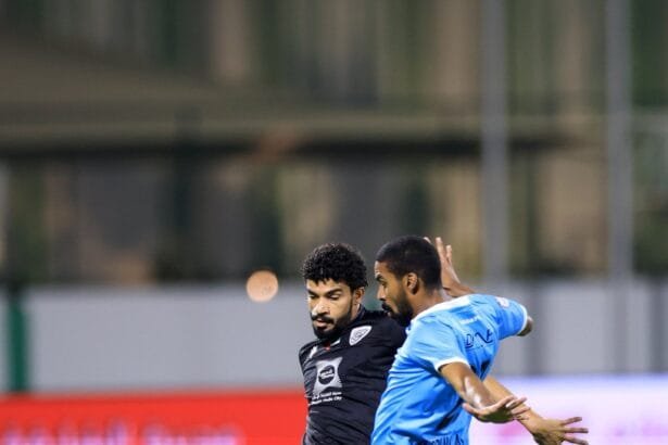 The match between Khorfakkan and Dibba in the UAE Pro League ended in a draw