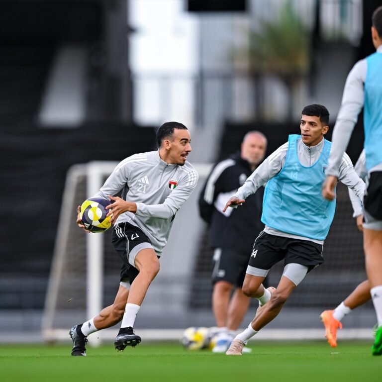 Abu Dhabi training camp intensifies... UAE national team raises the level of preparation and schedules two friendlies to reach peak readiness
