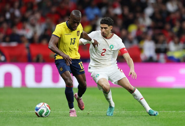 Morocco vs Ecuador match