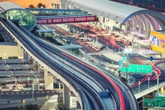 Four people injured in an accident at Dubai International Airport