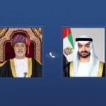 عبر الهاتف.. رئيس الإمارات وسلطان عمان يتبادلان تهاني عيد الفطر المبارك