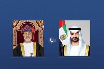 By phone.. The President of the UAE and the Sultan of Oman exchange Eid al-Fitr congratulations