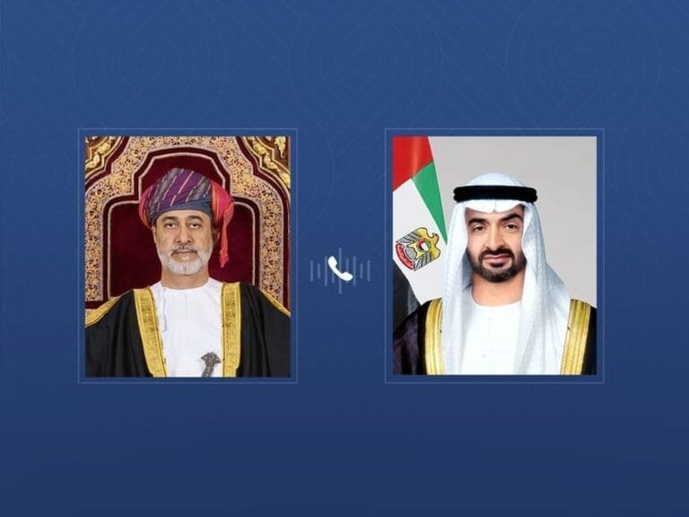 By phone.. The President of the UAE and the Sultan of Oman exchange Eid al-Fitr congratulations
