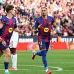 برشلونة يمطر شباك إشبيلية بخماسية ويواصل صدارة الدوري الإسباني