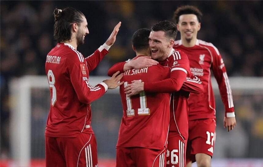ببصمة صلاح.. ليفربول يثأر من وولفرهامبتون بثلاثية ويتأهل لربع نهائي كأس الاتحاد