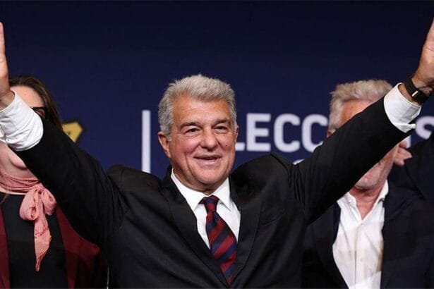 بعد فوزه بولاية جديدة.. لابورتا يوجه رسالة لجماهير برشلونة: أفضل سنواتنا لم تأتِ بعد