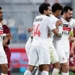 Zamalek vs Otoho match in the Confederation Cup