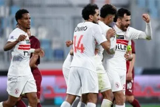 Zamalek vs Otoho match in the Confederation Cup