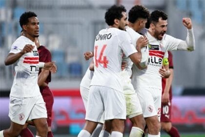 مباراة الزمالك وأوتو في الكونفدرالية