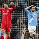 A thrilling draw at the Etihad Stadium.. Manchester City lose two valuable points against Nottingham Forest