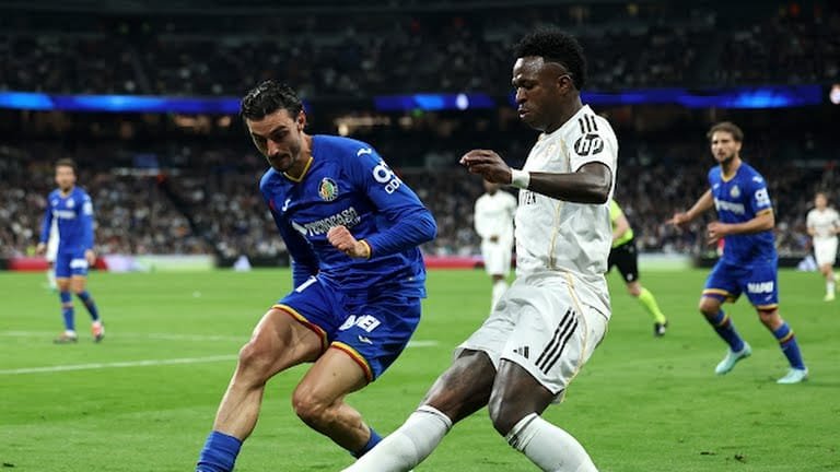 Real Madrid fall to Getafe in La Liga.. another defeat widens the gap with Barcelona