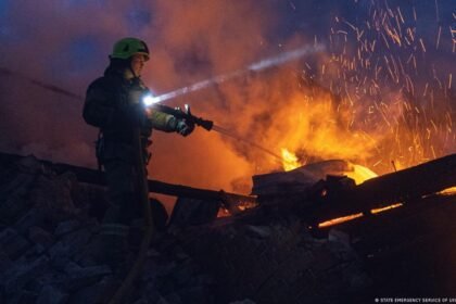 Ukraine under fire: Unprecedented attack hits the land and fiery messages from the sky