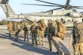 إجلاء عسكري عاجل من السعودية.. نقل 19 جنديًا أمريكيًا مصابًا إلى قاعدة بألمانيا