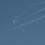 Two people were injured in Dubai by shrapnel from drones that threatened residential areas.